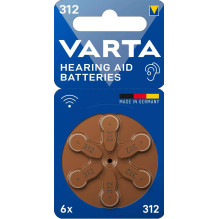 Varta 312 PR41 klausos baterijos 60 vnt. Varta 312 PR41 klausos baterijos 60 vnt.