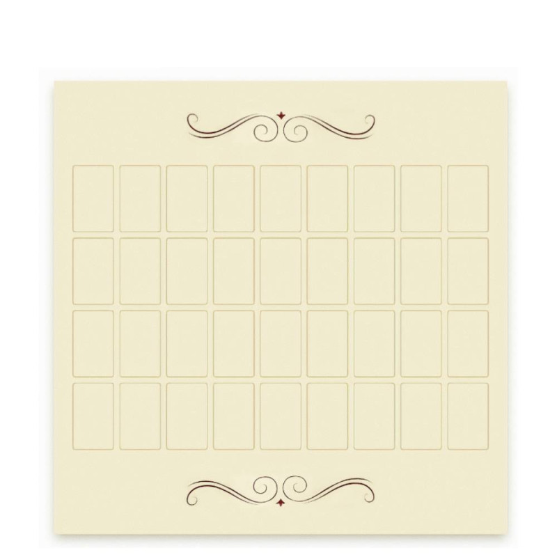 Grand Tableau Lenormand kilimėlis taro kortoms Lo Scarabeo