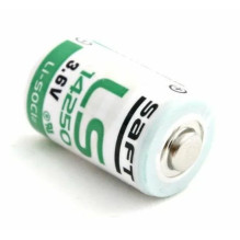 Saft LS14250 CR1/2 AA 3.6V 1200mAh lithium battery 1 pc. Saft LS14250 CR1/2 AA 3.6V 1200mAh lithium battery 1 pc.