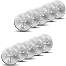 Duracell CR2032 coin lithium batteries 10 pcs.