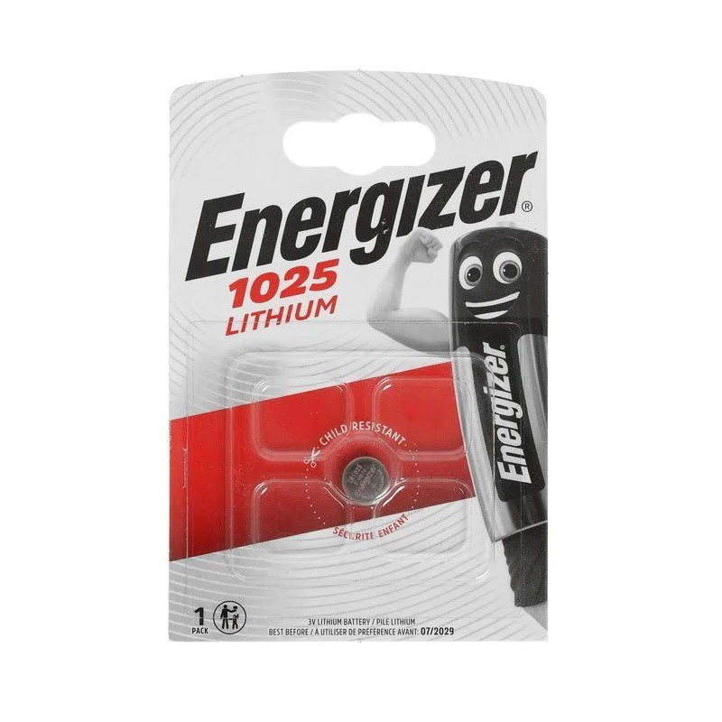 Energizer CR1025 ličio baterija, 1 vnt.