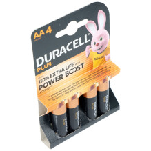 Duracell AA Plus Power Boost alkaline batteries 4 pcs.