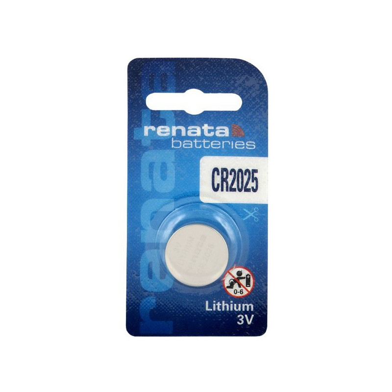 Renata CR2025 batteries 1 pc.