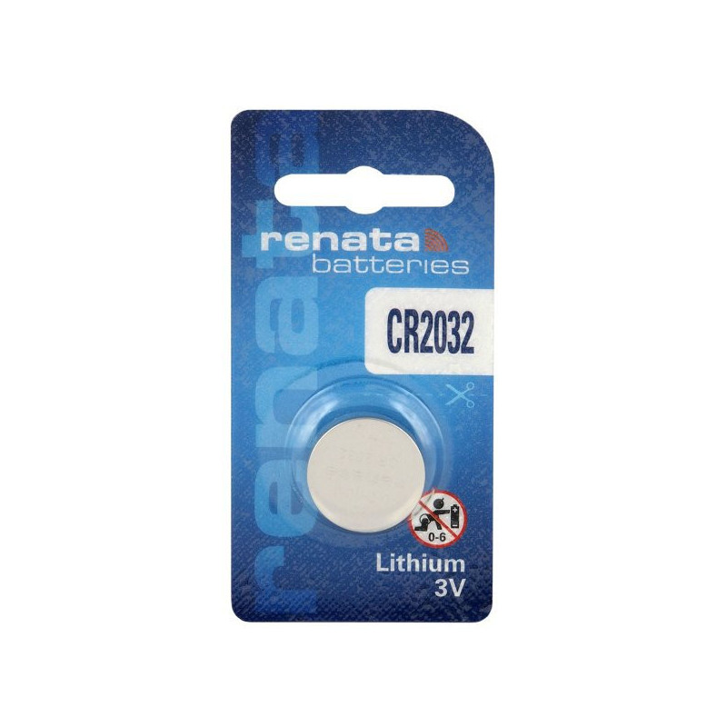 Renata CR2032 baterijos 1 vnt.