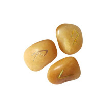 Golden Quartz Runos Lo Scarabeo Golden Quartz Runos Lo Scarabeo
