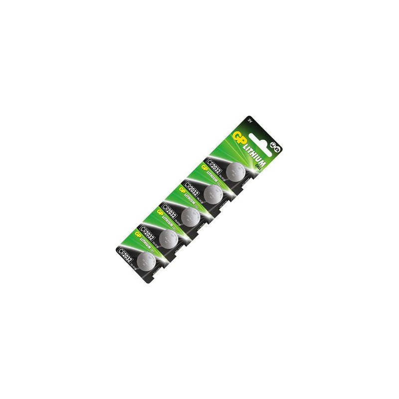 GP CR2032 batteries 5 pcs.