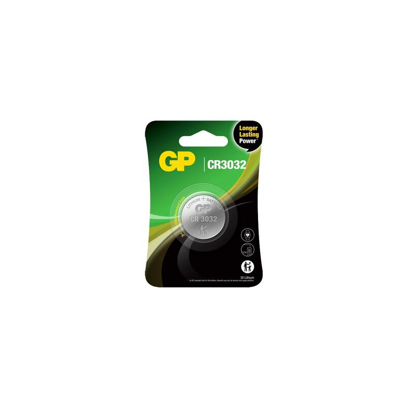 GP CR3032 baterijos 1 vnt.