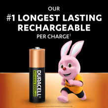 Duracell HR6 AA 2500 DX1500 rechargeable batteries 4 pcs.