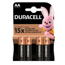 Duracell Basic MN1500 AA alkaline batteries 4 pcs. Duracell Basic MN1500 AA alkaline batteries 4 pcs.