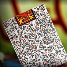 Keith Haring žaidimo kortos Theory11