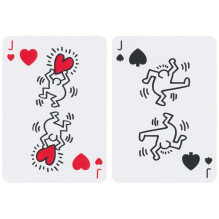 Keith Haring žaidimo kortos Theory11