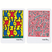 Keith Haring žaidimo kortos Theory11