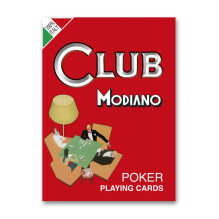 Poker Club (raudonos) Modiano Poker Club (raudonos) Modiano