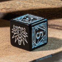 The Witcher Geralt Silver Sword Dice Set Black And Silver Sp The Witcher Geralt Silver Sword Dice Set Black And Silver Sp