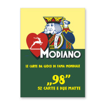 ''98'' pokerio kortos Modiano (mėlynos) ''98'' pokerio kortos Modiano (mėlynos)