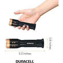 Duracell Aluminum Focusing LED Flashlight 550 Lumens spotlight Duracell Aluminum Focusing LED Flashlight 550 Lumens spotlight