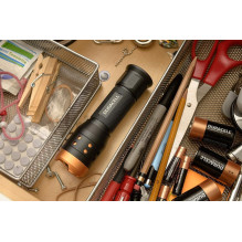 Duracell Aluminum Focusing LED Flashlight 550 Lumens prožektorius Duracell Aluminum Focusing LED Flashlight 550 Lumens prožektorius