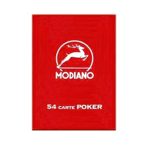 Poker Club F / N kortos (raudonos) Modiano Poker Club F / N kortos (raudonos) Modiano