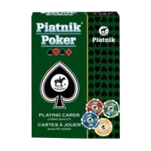Piatnik pokerio kortų kaladė 1 vnt. (raudona arba mėlyna) Piatnik pokerio kortų kaladė 1 vnt. (raudona arba mėlyna)