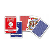 Piatnik Classic 2 Index Pokerio kortų kaladė 1 vnt. (raudona arba mėlyna)