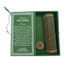 Himalayan Sughandit Dhoop smilkalų dovanų rinkinys - Šventasis Bazilikas Himalayan Sughandit Dhoop smilkalų dovanų rinkinys - Šventasis Bazilikas