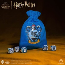 Harry Potter. Ravenclaw Dice & Pouch kauliukų ir maišelio rinkinys Harry Potter. Ravenclaw Dice & Pouch kauliukų ir maišelio rinkinys