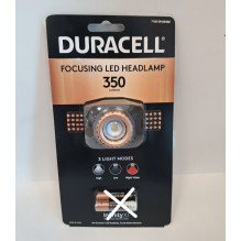 Kosmetinis defektas Duracell Focusing Led Headlamp 350 Lumens prožektorius ant galvos Kosmetinis defektas Duracell Focusing Led Headlamp 350 Lumens prožektorius ant galvos