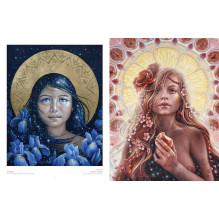 Art & Soul Paintings by Autumn Skye Knyga Blue Angel Art & Soul Paintings by Autumn Skye Knyga Blue Angel