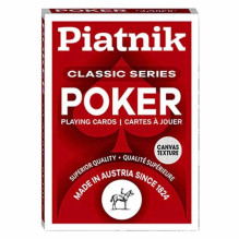 Piatnik Classic Series 4 Index Pokerio kortos 1 vnt. (raudonos arba mėlynos)