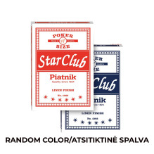 Piatnik Star Club Pokerio kortų kaladė 1 vnt. (raudona arba mėlyna) Piatnik Star Club Pokerio kortų kaladė 1 vnt. (raudona arba mėlyna)
