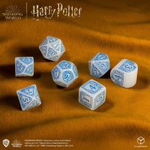 Harry Potter. Ravenclaw Modern Dice kauliukų rinkinys (baltos sp.) Harry Potter. Ravenclaw Modern Dice kauliukų rinkinys (baltos sp.)