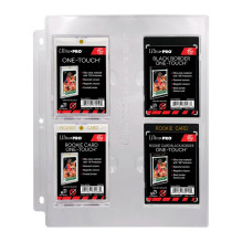 4 kišenių lapas ONE-TOUCH laikikliams 23PT-100PT, 1 vnt. Ultra Pro