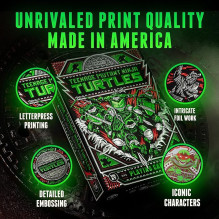 Teenage Mutant Ninja Turtles žaidimo kortos Theory11