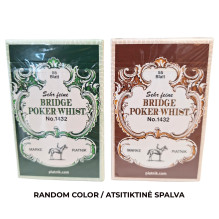 Piatnik Bridge - Poker - Whist kortų kaladė 1 vnt. (žalia arba ruda)