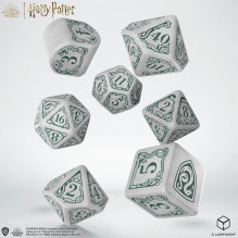 Harry Potter. Slytherin Modern Dice Set (White)