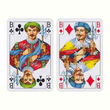 Piatnik Bridge - Poker - Whist kortų kaladė 1 vnt. (žalia arba ruda)