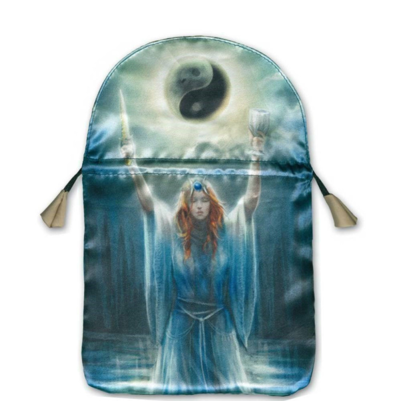 Sacred Priestess satininis maišelis kortoms Lo Scarabeo