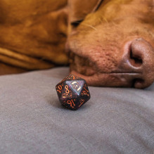 DOGS Dice Set: Luna kauliukų rinkinys DOGS Dice Set: Luna kauliukų rinkinys