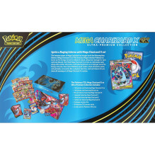 Pokémon Mega Evolution: Mega Charizard X ex Ultra Premium Collection Box (anglų k.) Pokémon Mega Evolution: Mega Charizard X ex Ultra Premium Collection Box (anglų k.)