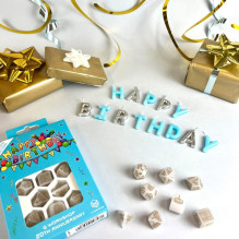 Q WORKSHOP 20 years: Happy Birthday kauliukų rinkinys Q-workshop Q WORKSHOP 20 years: Happy Birthday kauliukų rinkinys Q-workshop