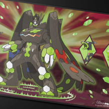 Zygarde Legendary Pokémon Foil TCG žaidimo kilimėlis Ultra Pro Zygarde Legendary Pokémon Foil TCG žaidimo kilimėlis Ultra Pro