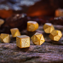 Dwarven Gold kauliukų rinkinys (aukso sp.) Dwarven Gold kauliukų rinkinys (aukso sp.)