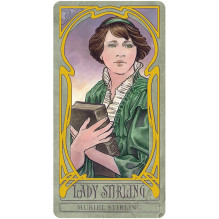 Lady Stirling's Wicked Garden orakulo kortų ir knygos rinkinys US Games Systems Lady Stirling's Wicked Garden orakulo kortų ir knygos rinkinys US Games Systems