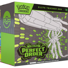Pokemon Mega Evolution: Perfect Order Elite Trainer Box rinkinys (ETB) (anglų k.)