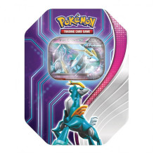 Kosmetinis defektas Pokémon TCG: Paradox Destinies Iron Crown Ex rinkinys metalinėje dėžutėje Kosmetinis defektas Pokémon TCG: Paradox Destinies Iron Crown Ex rinkinys metalinėje dėžutėje
