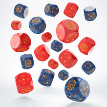 Crosshairs Compact D6 RPG Dice Set (Cobalt Red) Crosshairs Compact D6 RPG Dice Set (Cobalt Red)