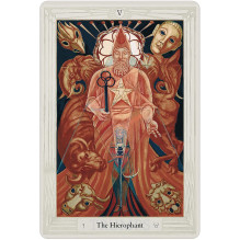 Aleister Crowley THOTH Mažos Taro kortos AGM