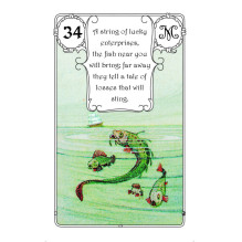 Red Owl Lenormand Kortos AGM