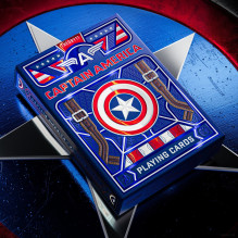 Captain America žaidimo kortos Theory11 Captain America žaidimo kortos Theory11