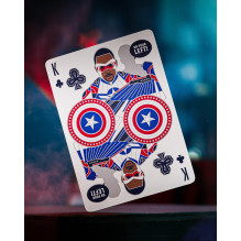 Captain America žaidimo kortos Theory11 Captain America žaidimo kortos Theory11